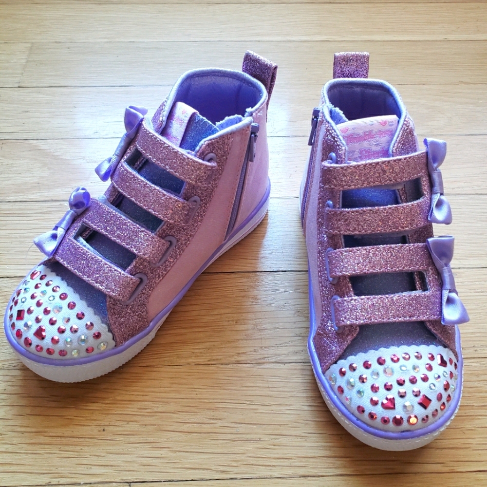 Skechers Twinkle Toes Quilted Beauties Sneakers